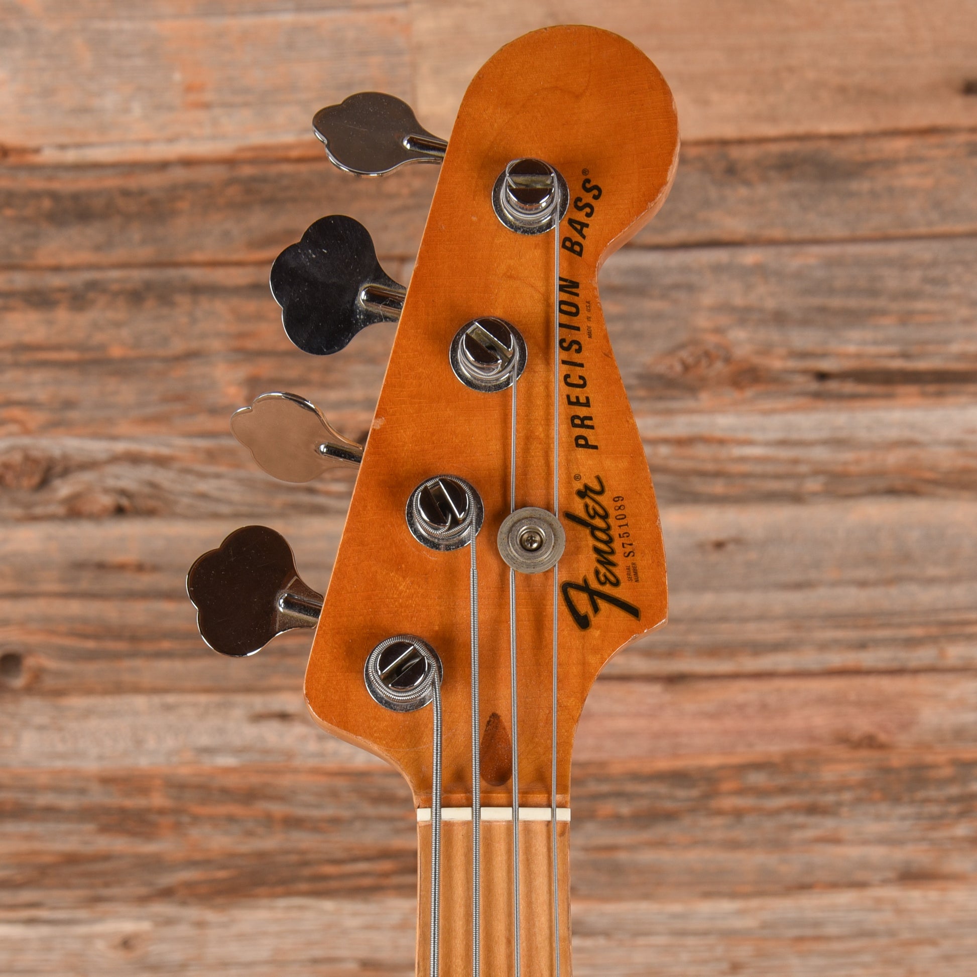 Fender Precision Bass Mocha 1977 Bass Guitars