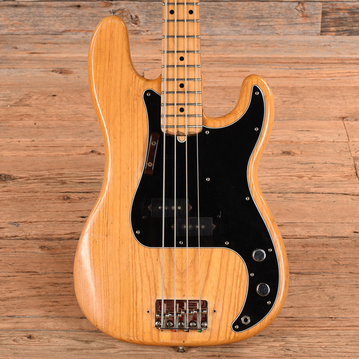 Fender Precision Bass Natural 1976 Bass Guitars