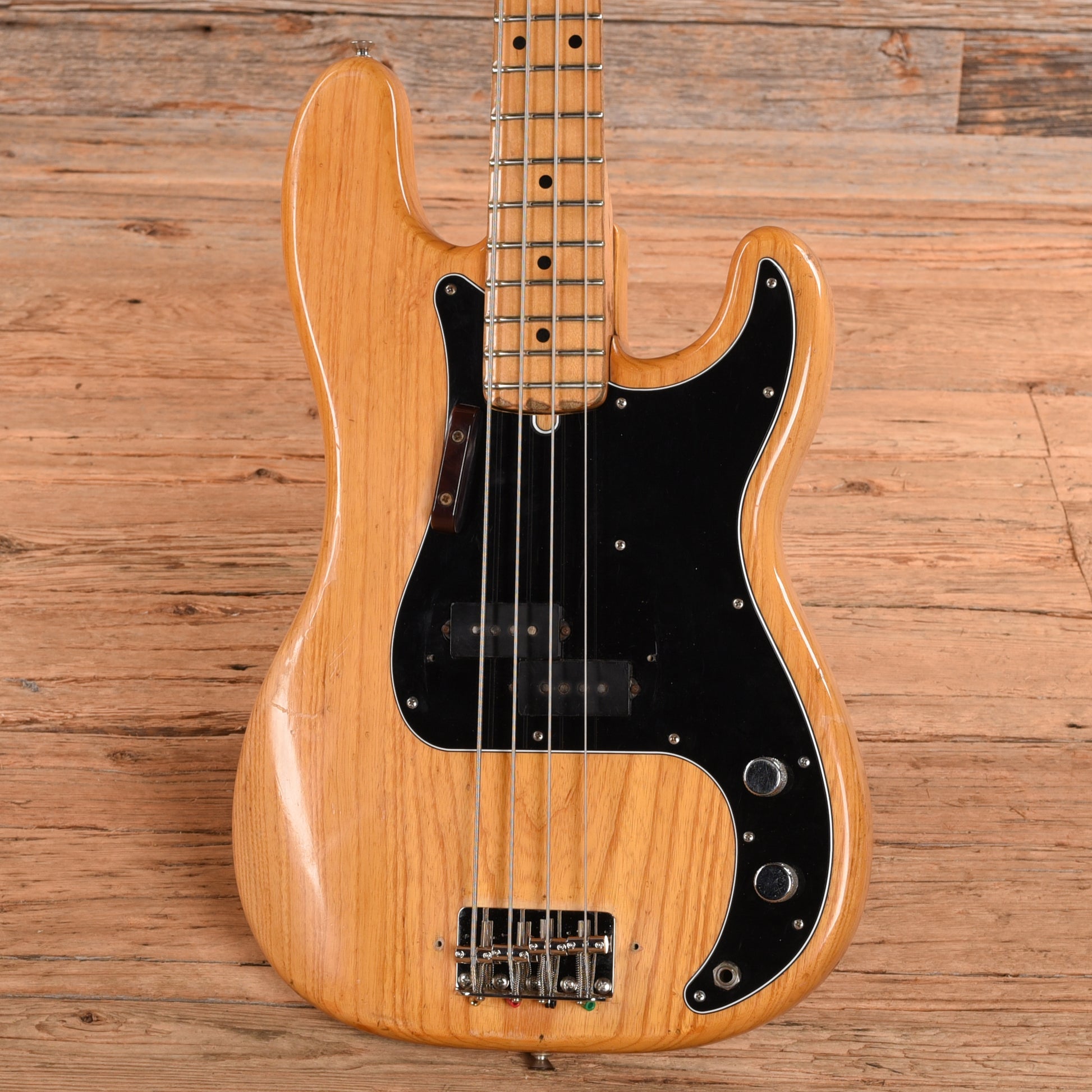 Fender Precision Bass Natural 1976 Bass Guitars