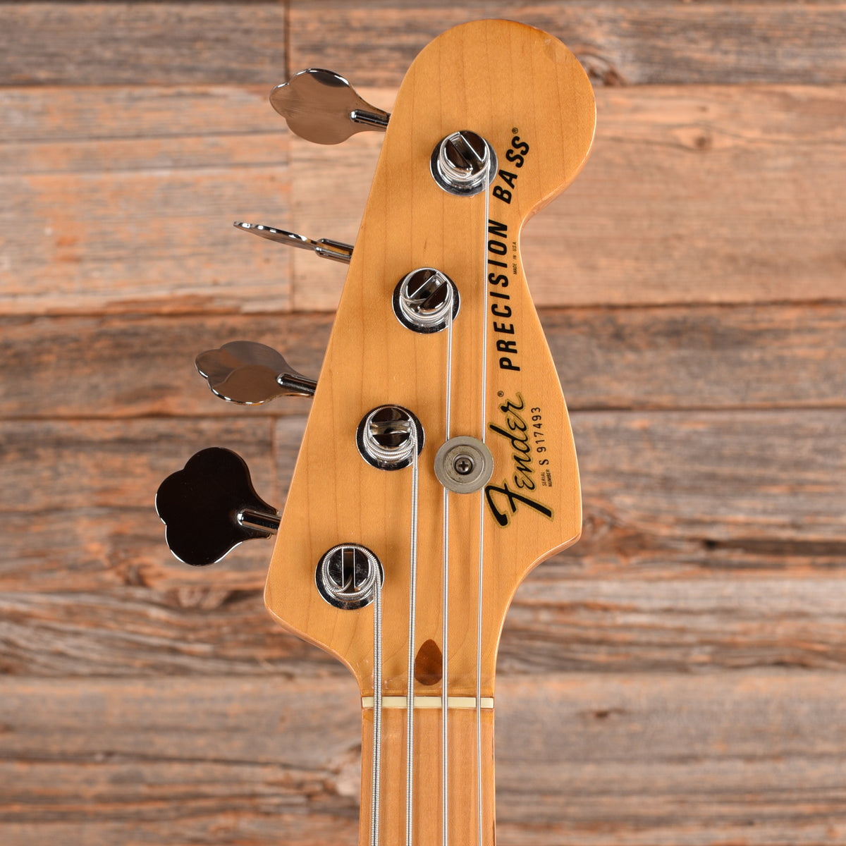 Fender Precision Bass Stratoburst Bronze 1982 Bass Guitars