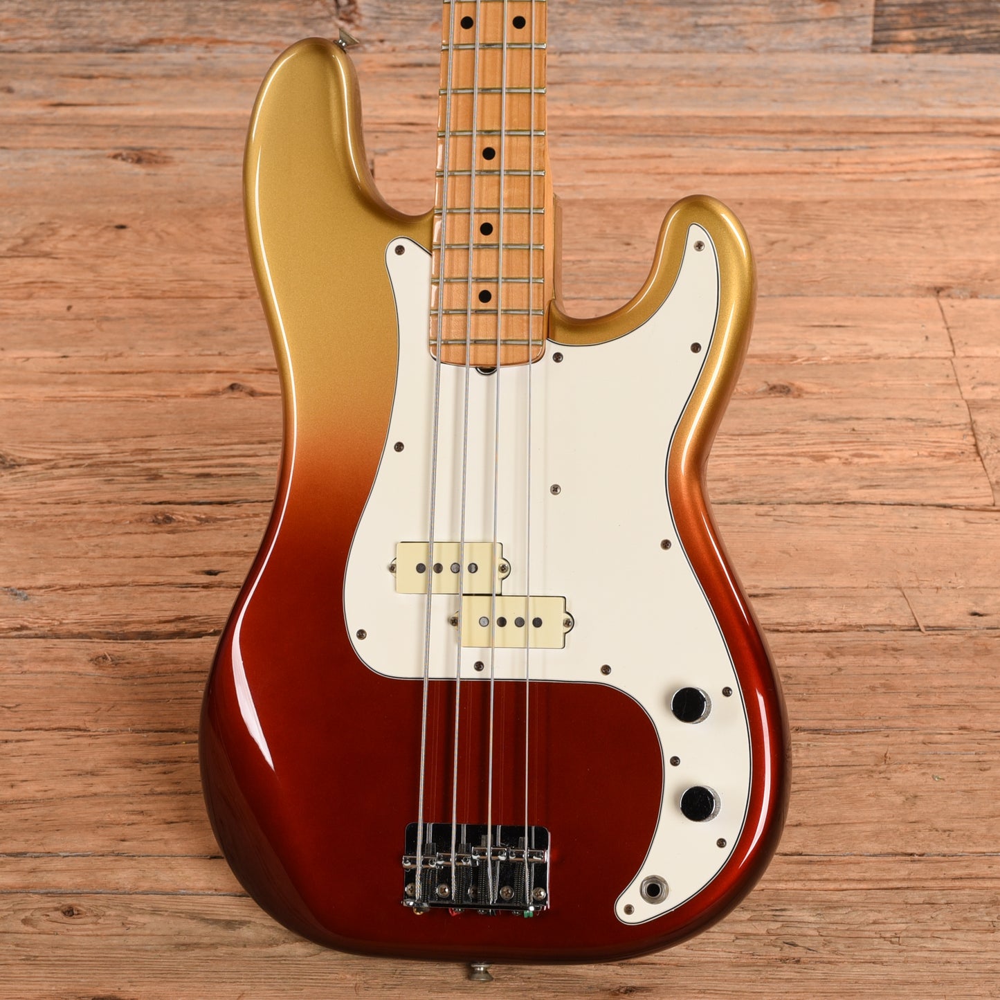 Fender Precision Bass Stratoburst Bronze 1982 Bass Guitars