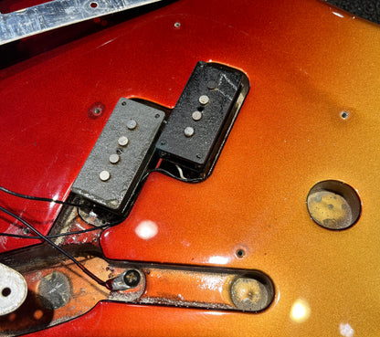 Fender Precision Bass Stratoburst Bronze 1982 Bass Guitars