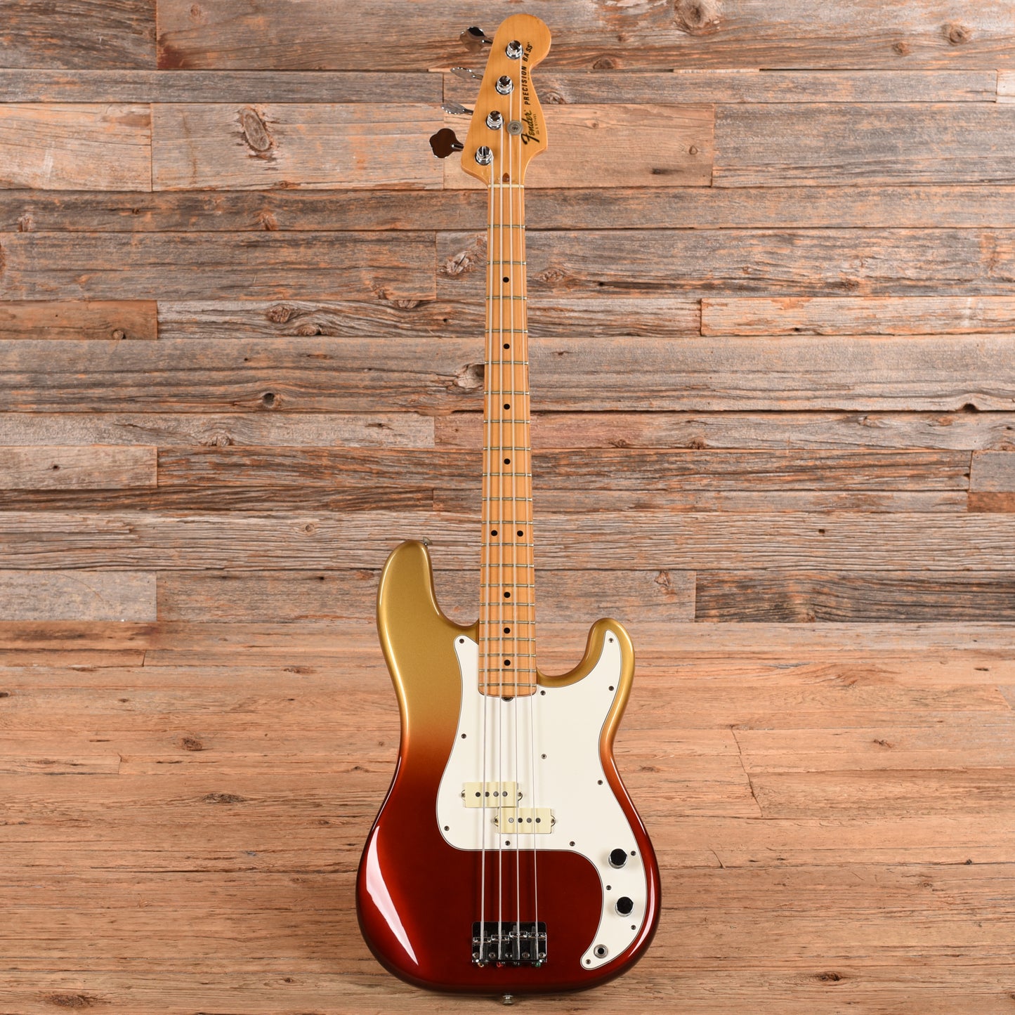 Fender Precision Bass Stratoburst Bronze 1982 Bass Guitars