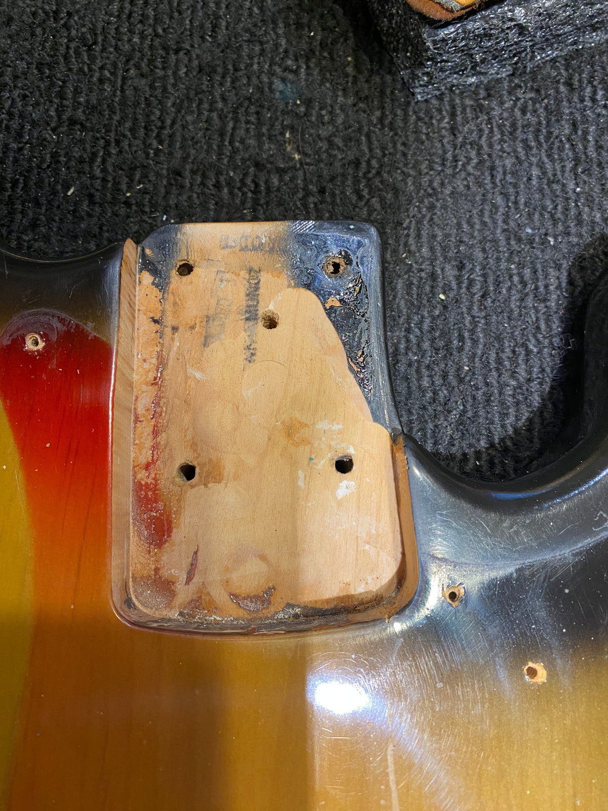 Fender Precision Bass Sunburst 1972 Bass Guitars