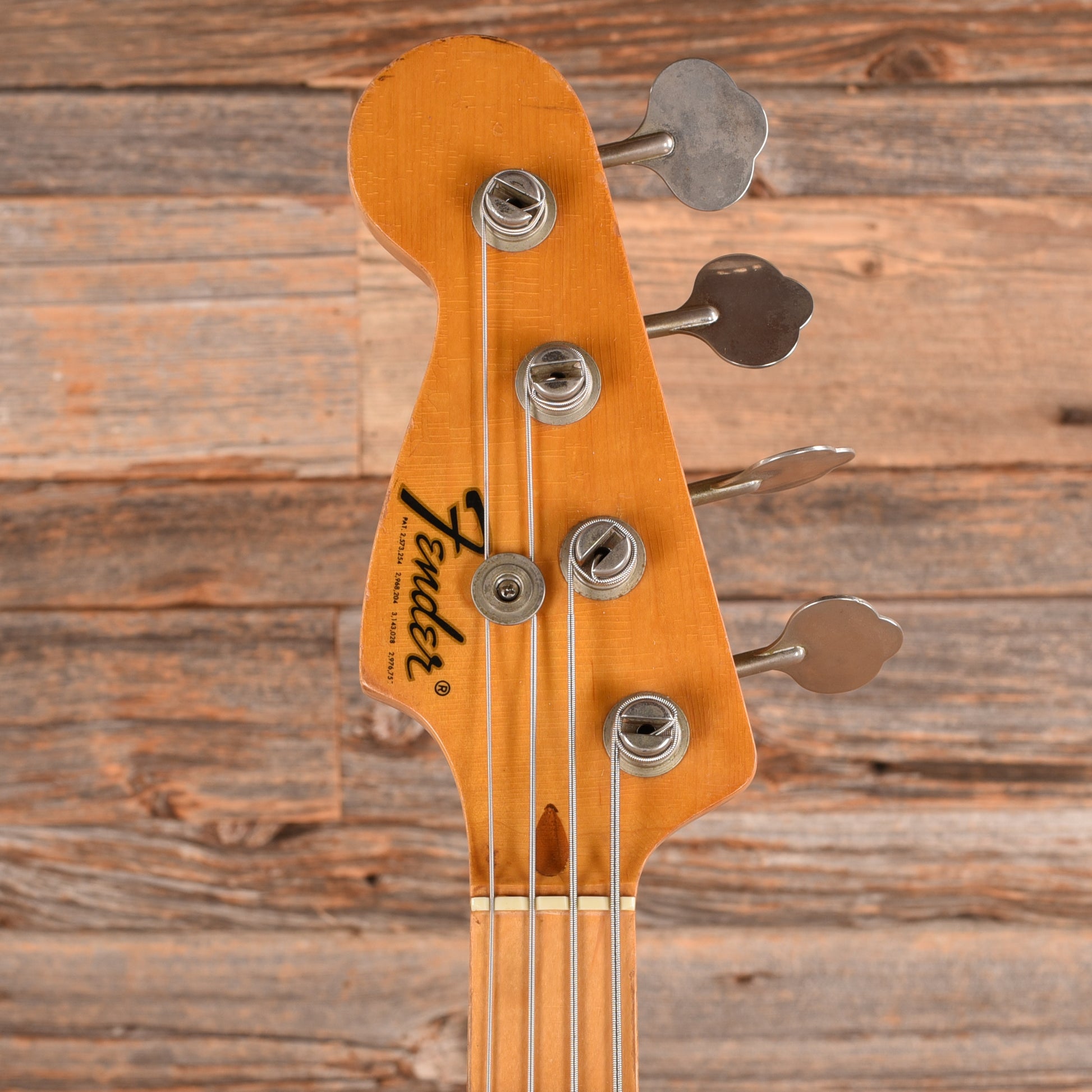 Fender Precision Bass Sunburst 1975 LEFTY Bass Guitars