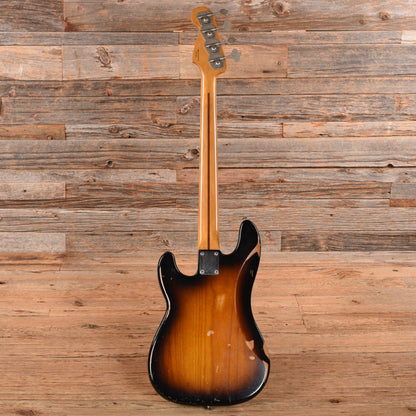 Fender Road Worn '50s Precision Bass Sunburst 2010 Bass Guitars