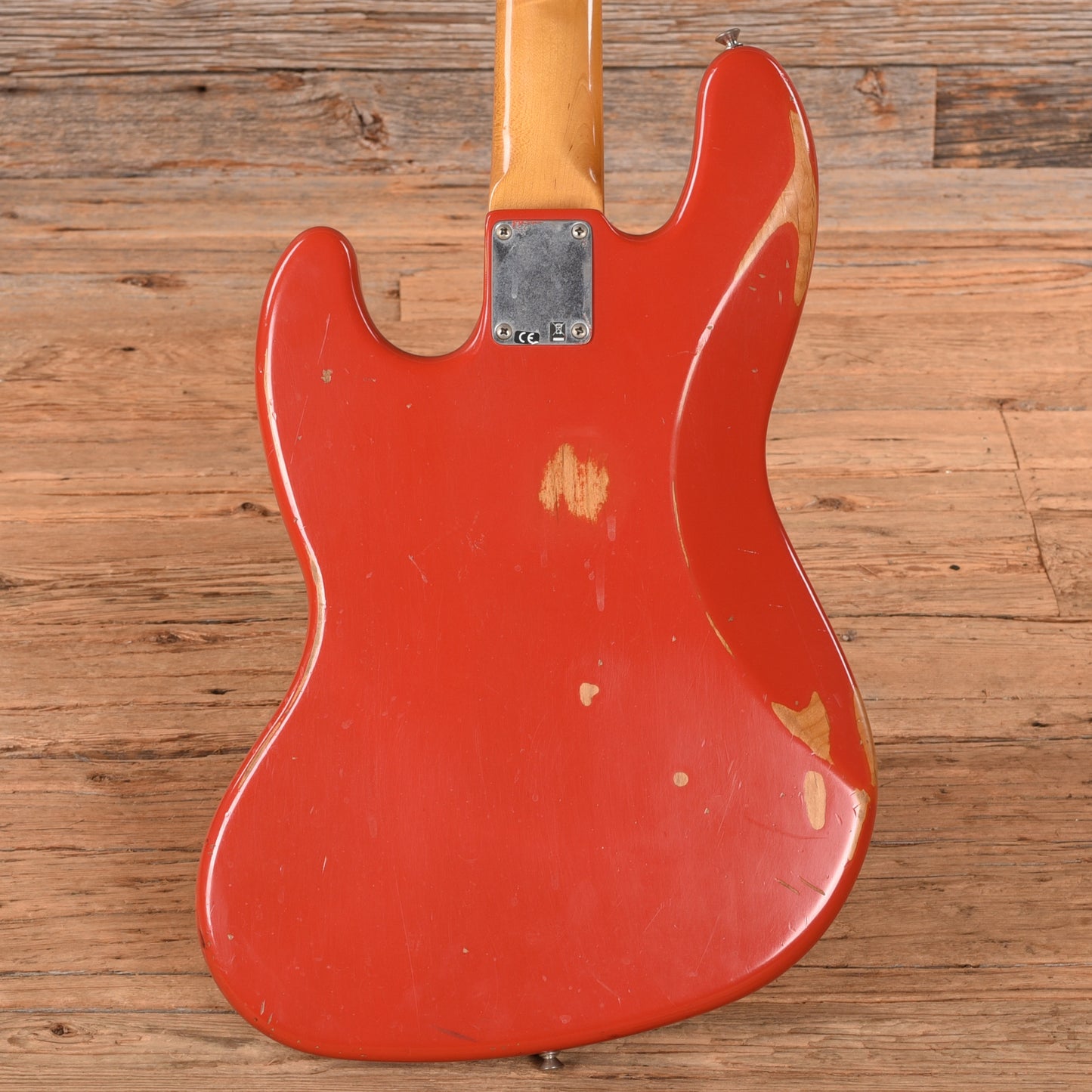 Fender Road Worn '60s Jazz Bass Fiesta Red 2009 Bass Guitars