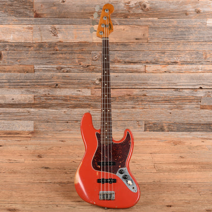 Fender Road Worn '60s Jazz Bass Fiesta Red 2009 Bass Guitars