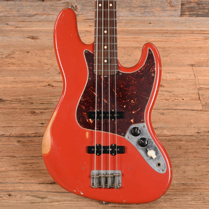 Fender Road Worn '60s Jazz Bass Fiesta Red 2009 Bass Guitars