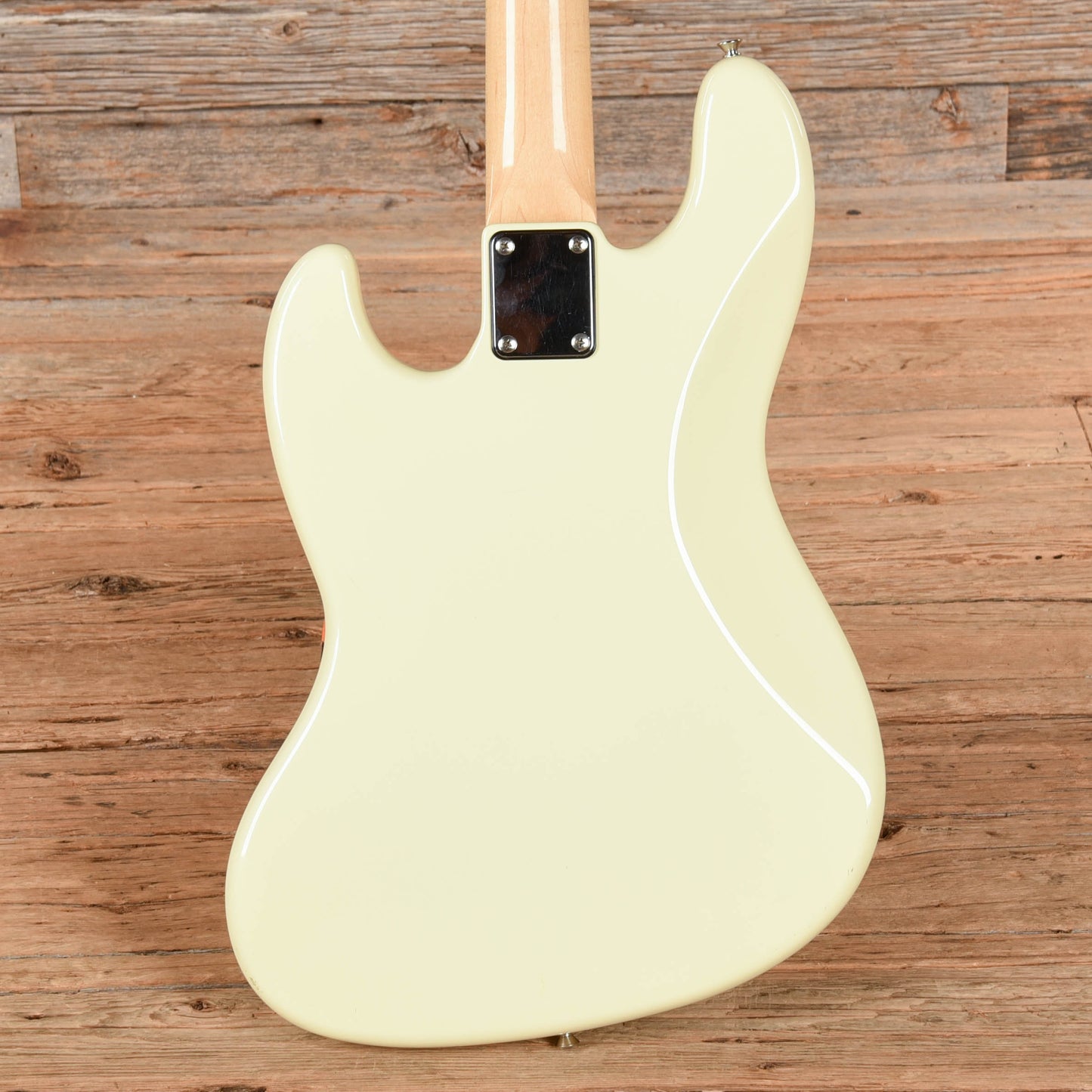 Fender Standard Jazz Bass MIJ Olympic White 1987 Bass Guitars
