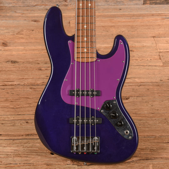Fender Standard Jazz Bass V Midnight Blue 2020 Bass Guitars