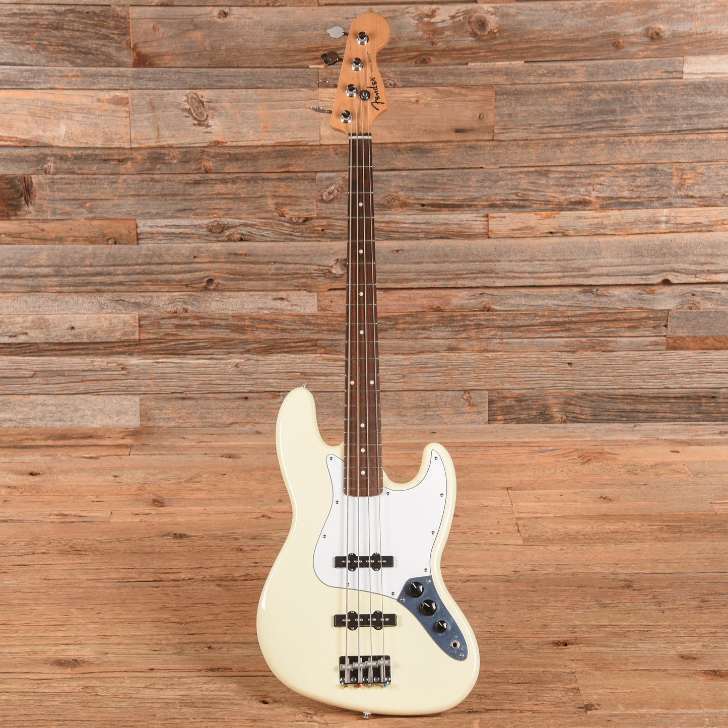 Fender Standard Jazz Bass Vintage White 2024 Bass Guitars