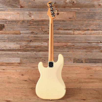 Fender Standard Precision Bass MIJ Arctic White 1985 Bass Guitars