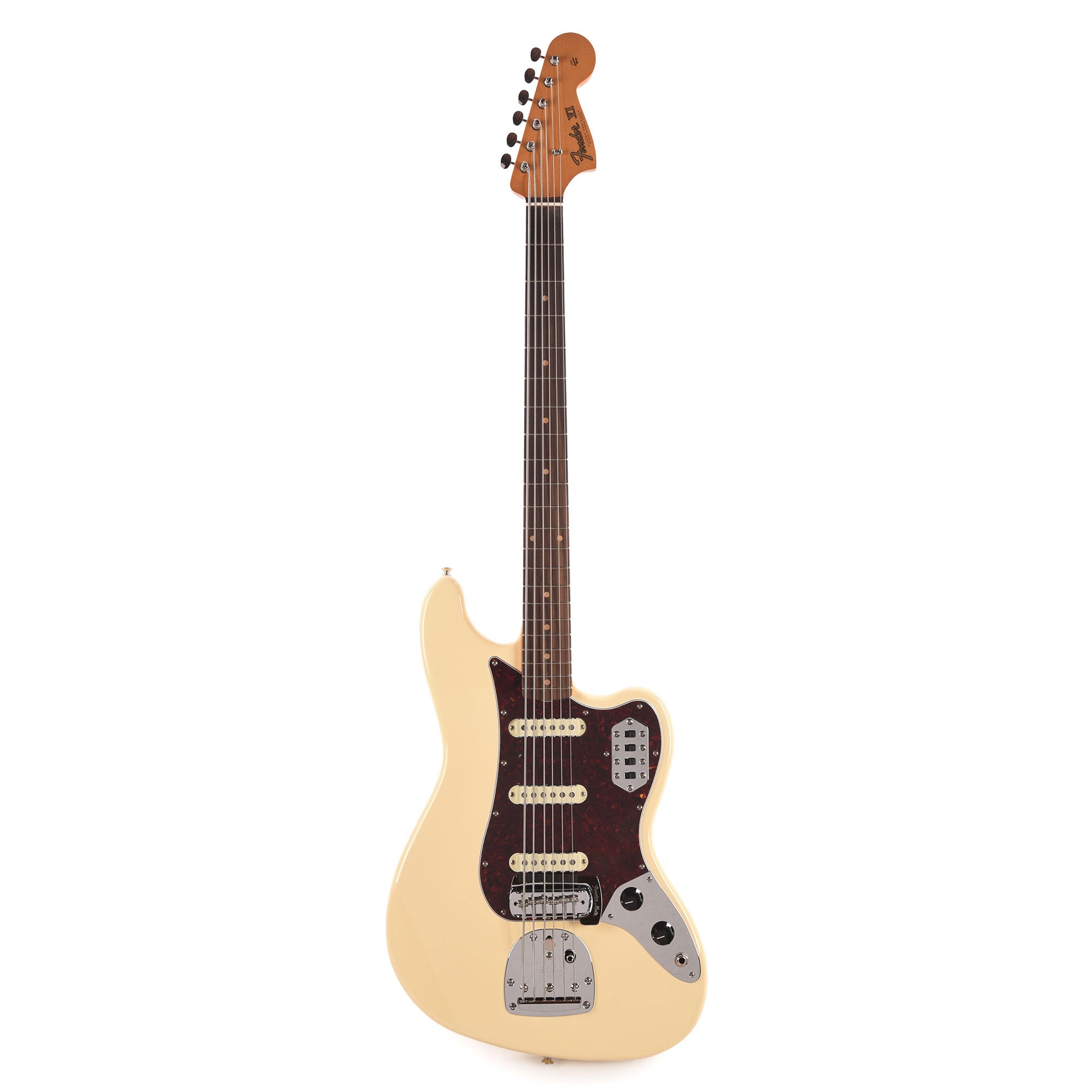 Fender Vintera III Early '60s Bass VI Olympic White Bass Guitars