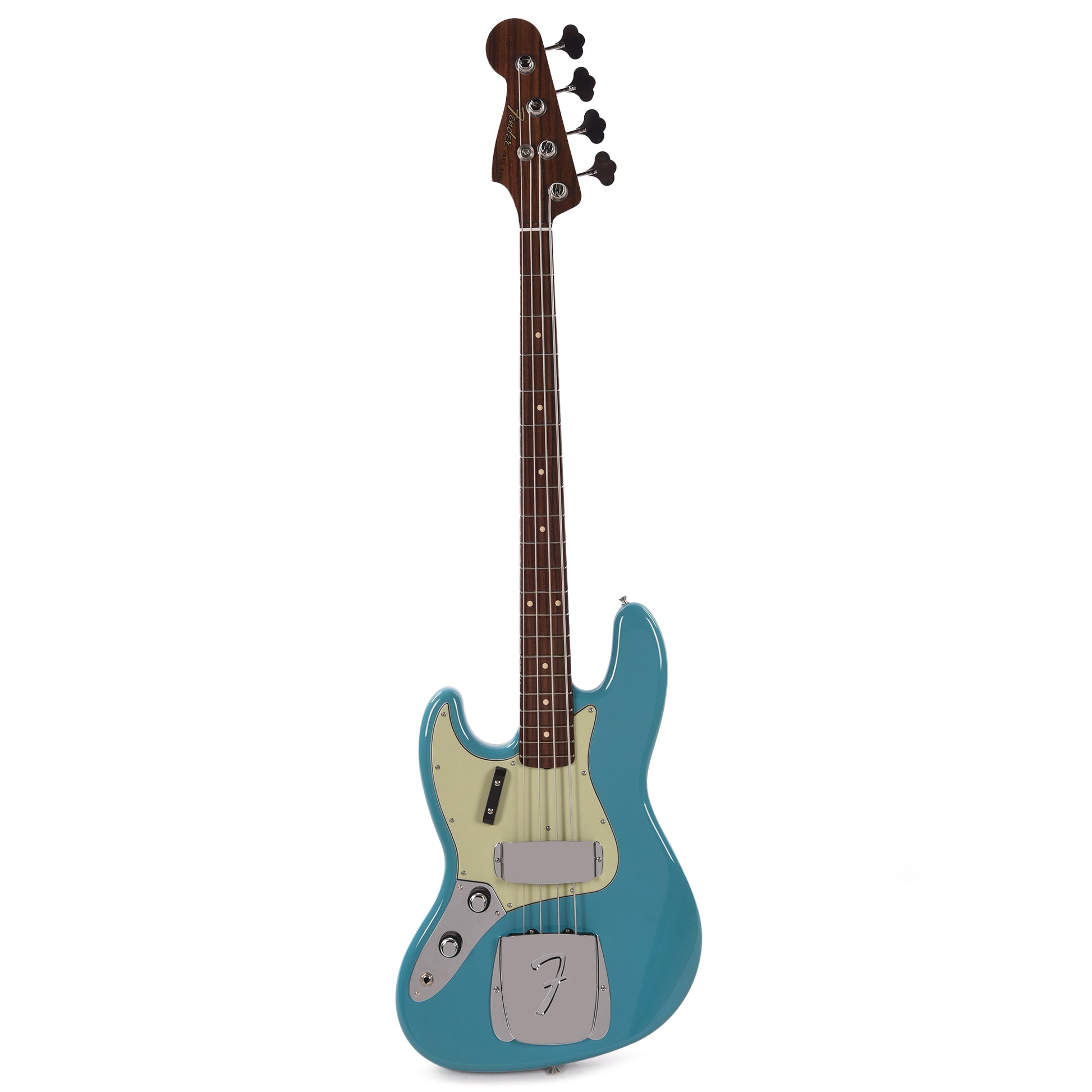 Fender Custom Shop 1960 Jazz Bass LEFTY Deluxe Closet Classic Super Aged Taos Turquoise w/Rosewood Neck Bass Guitars / Left-Handed
