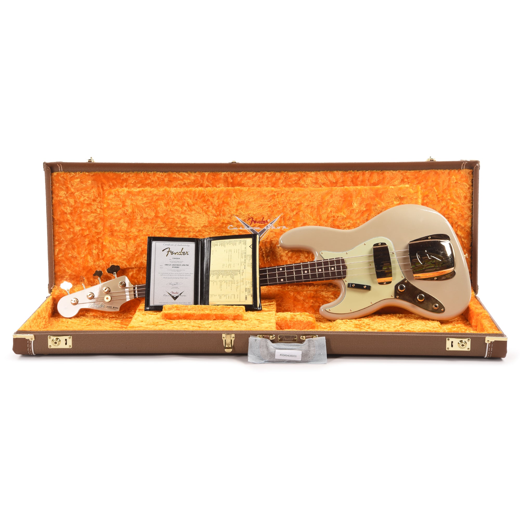 Fender Custom Shop 1960 Jazz Bass LEFTY Journeyman Relic Super