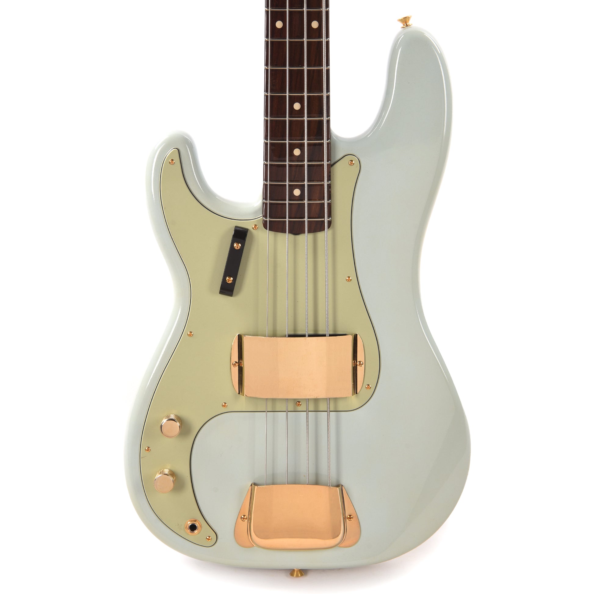 Fender Custom Shop 1960 Precision Bass LEFTY Deluxe Closet Classic Super Aged Sonic Blue w/Rosewood Neck Bass Guitars / Left-Handed