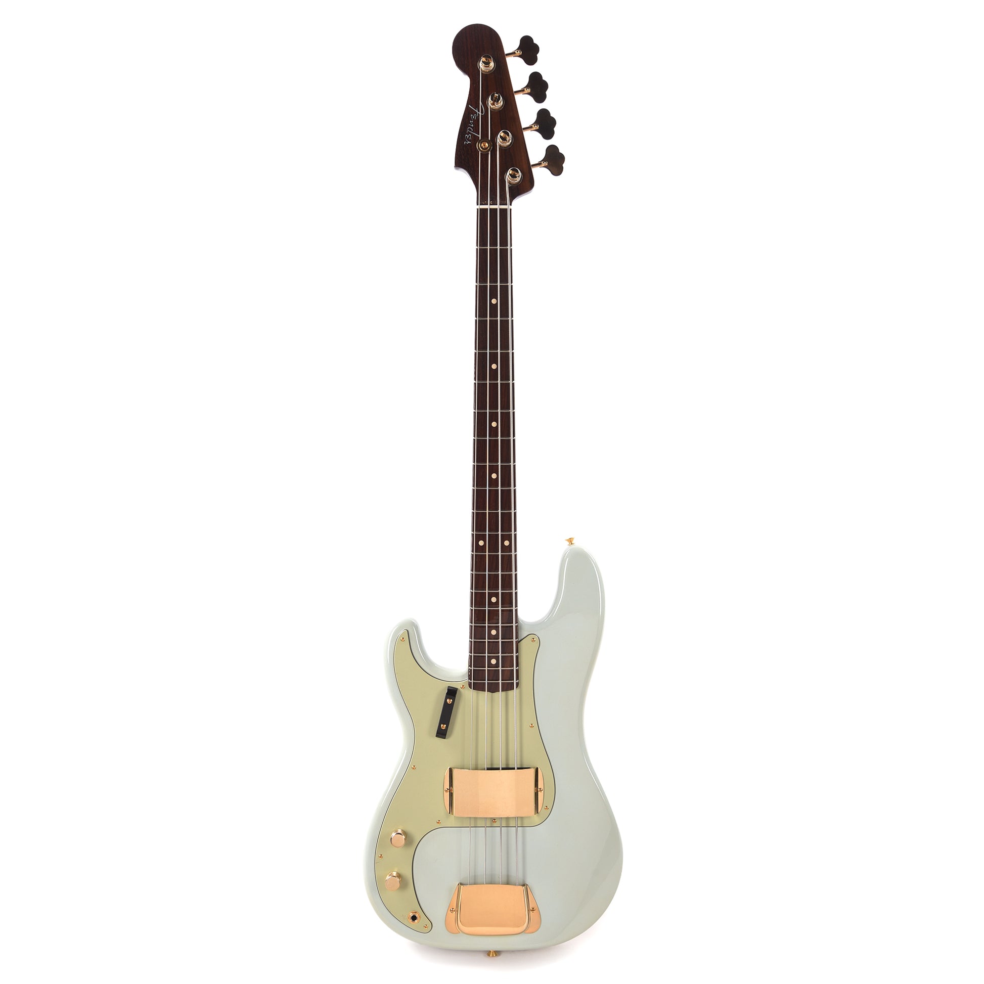 Fender Custom Shop 1960 Precision Bass LEFTY Deluxe Closet Classic Super Aged Sonic Blue w/Rosewood Neck Bass Guitars / Left-Handed