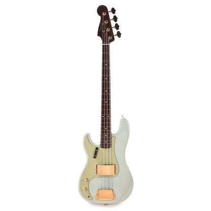 Fender Custom Shop 1960 Precision Bass LEFTY Deluxe Closet Classic Super Aged Sonic Blue w/Rosewood Neck Bass Guitars / Left-Handed
