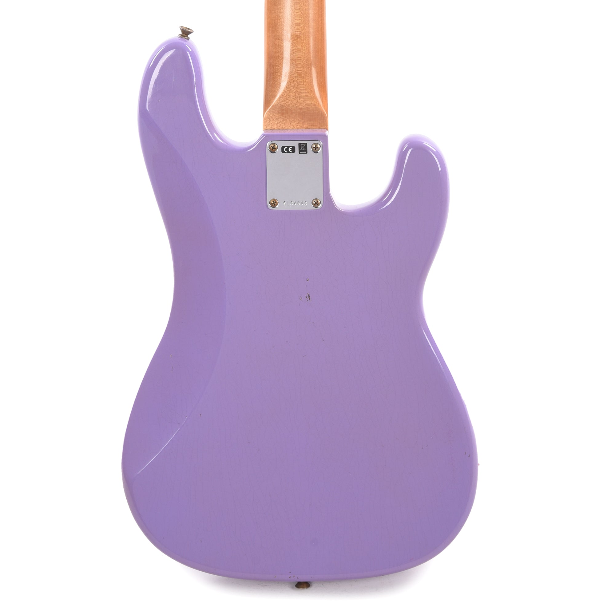 Fender Custom Shop 1960 Precision Bass LEFTY Journeyman Relic Aged Lavender Bass Guitars / Left-Handed
