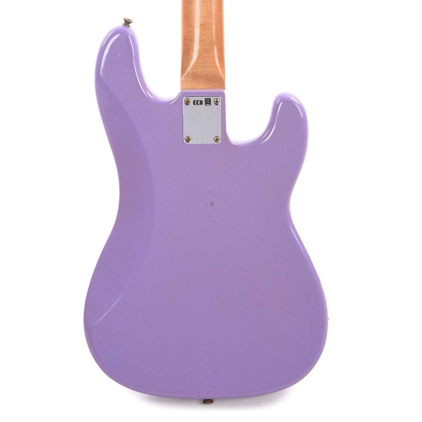 Fender Custom Shop 1960 Precision Bass LEFTY Journeyman Relic Aged Lavender Bass Guitars / Left-Handed