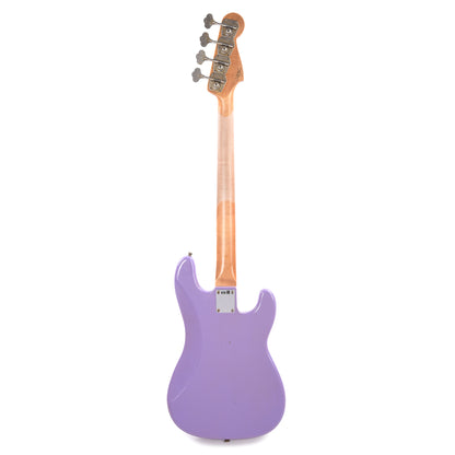Fender Custom Shop 1960 Precision Bass LEFTY Journeyman Relic Aged Lavender Bass Guitars / Left-Handed