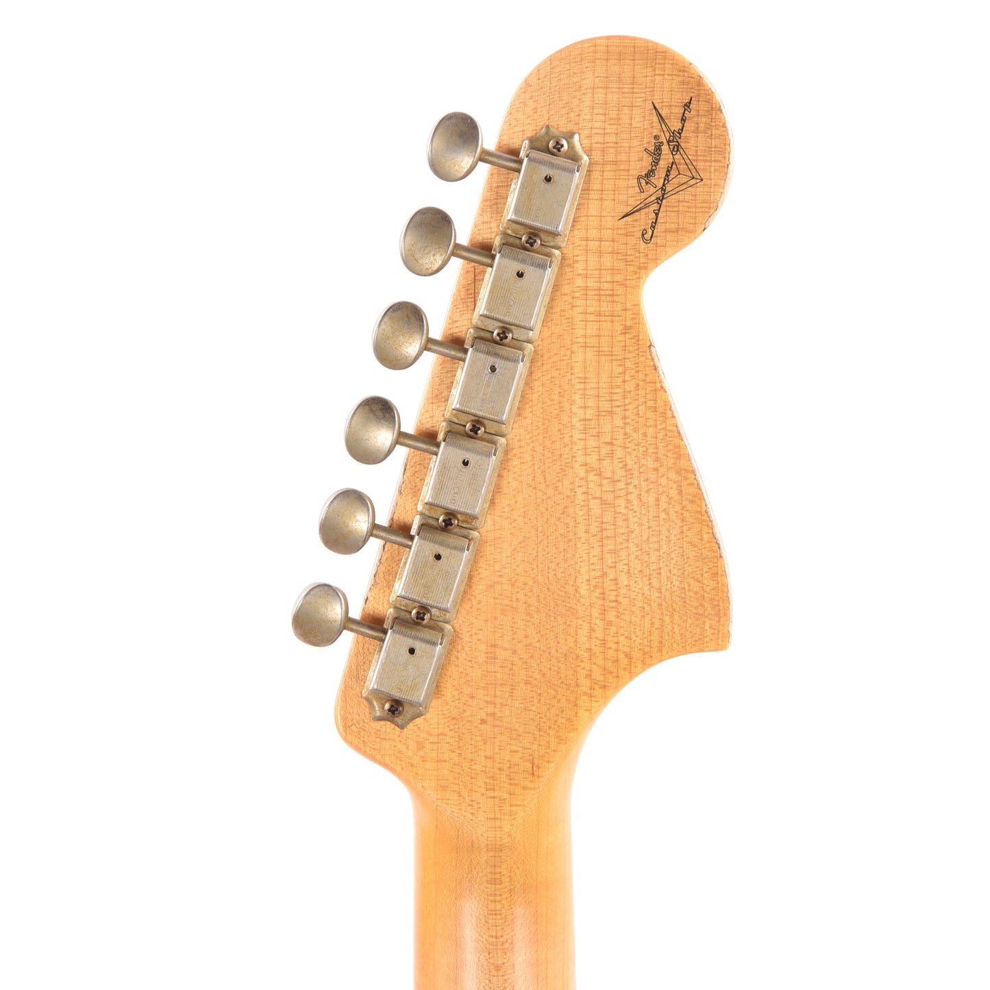 Fender Custom Shop 1962 Bass VI Heavy Relic Super Aged Lavender LEFTY Bass Guitars / Left-Handed