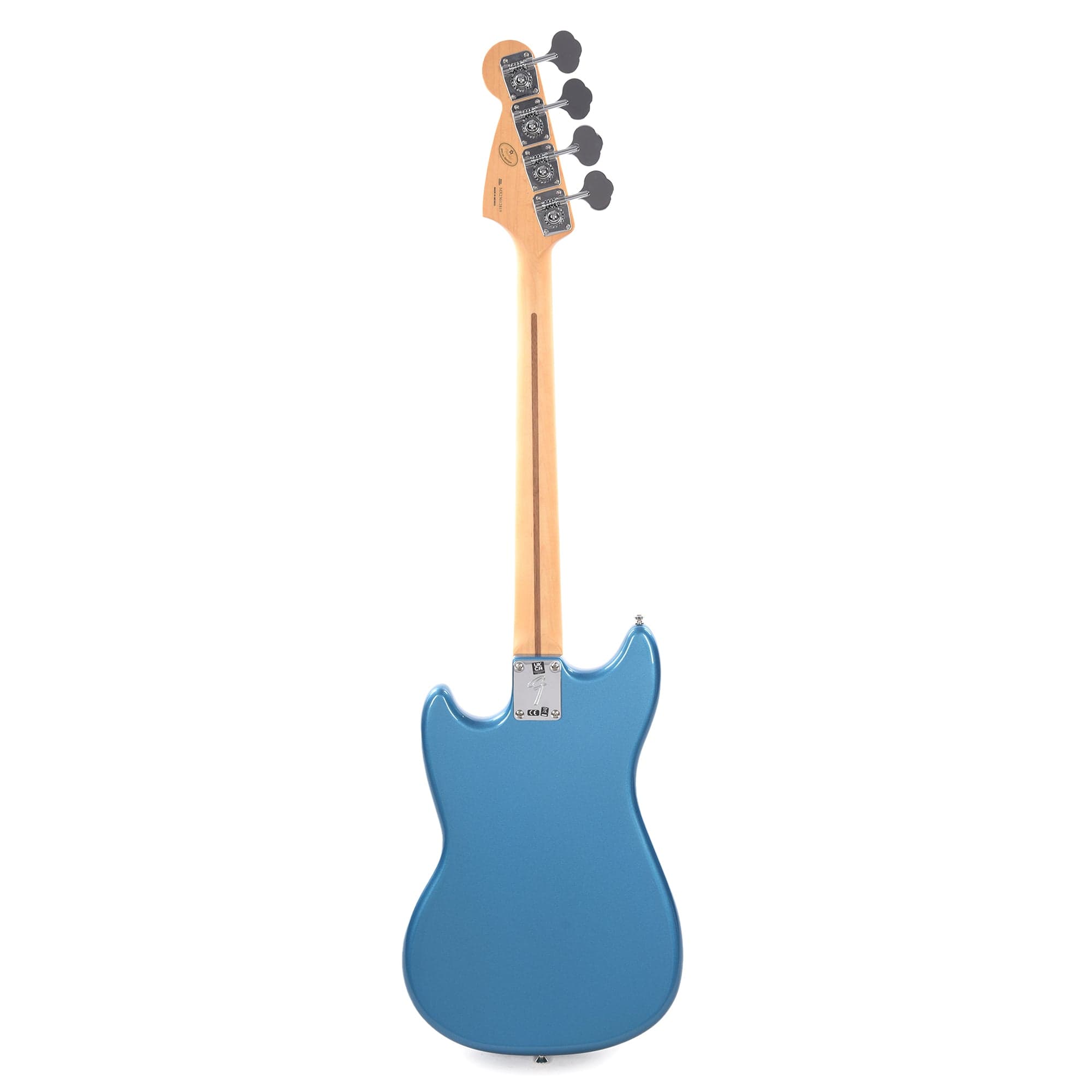 Fender Player Mustang Bass PJ Lake Placid Blue w/Mint Pickguard Bass Guitars / Short Scale