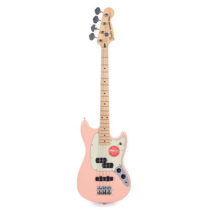 Fender Player Mustang Bass PJ Shell Pink w/Mint Pickguard Bass Guitars / Short Scale