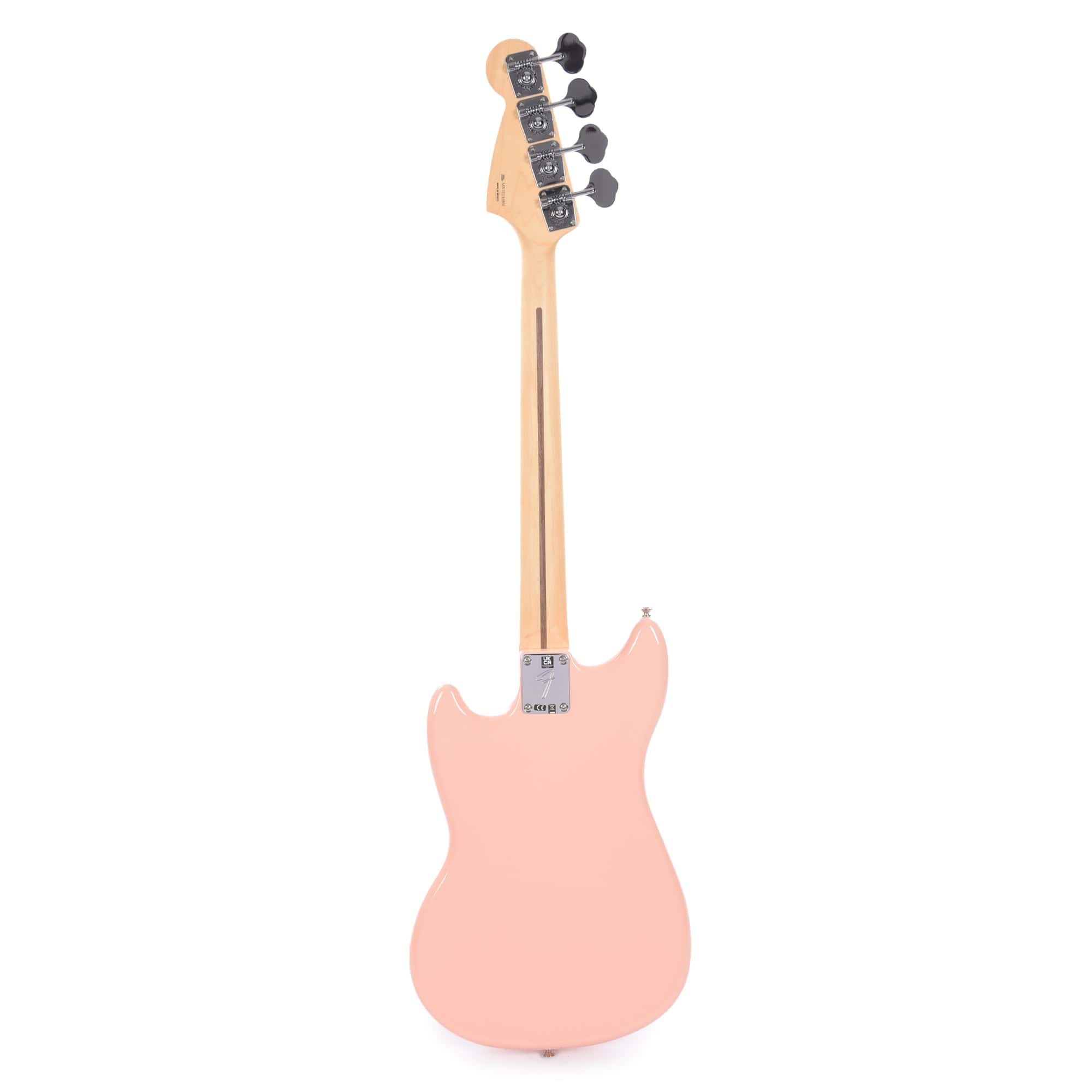 Fender Player Mustang Bass PJ Shell Pink w/Mint Pickguard Bass Guitars / Short Scale