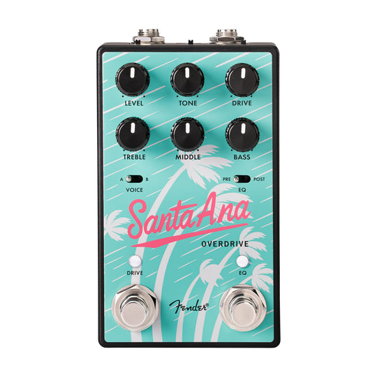 Fender Santa Ana V2 Overdrive Pedal Effect Pedals
