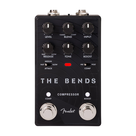 Fender The Bends V2 Compressor Pedal Effect Pedals