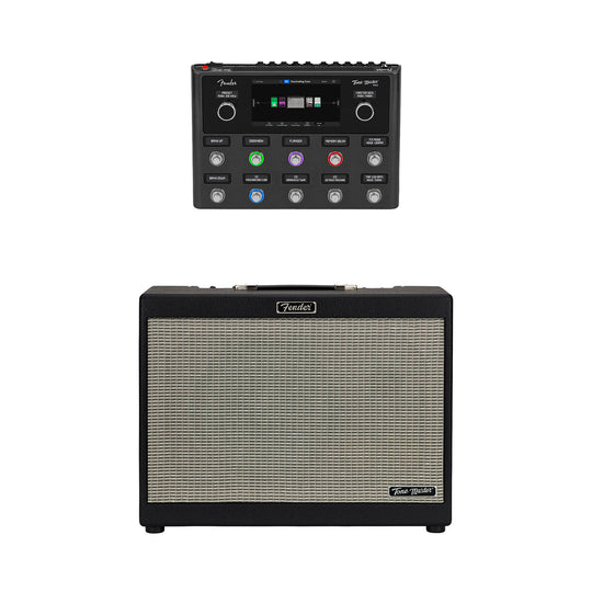 Fender Tone Master Pro Multi-Effects Guitar Workstation  and Tone Master FR-12 1x12 Powered Speaker Bundle Effects and Pedals / Multi-Effect Unit
