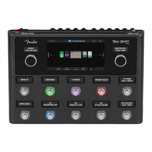 Fender Tone Master Pro Multi-Effects Guitar Workstation Effects and Pedals / Multi-Effect Unit