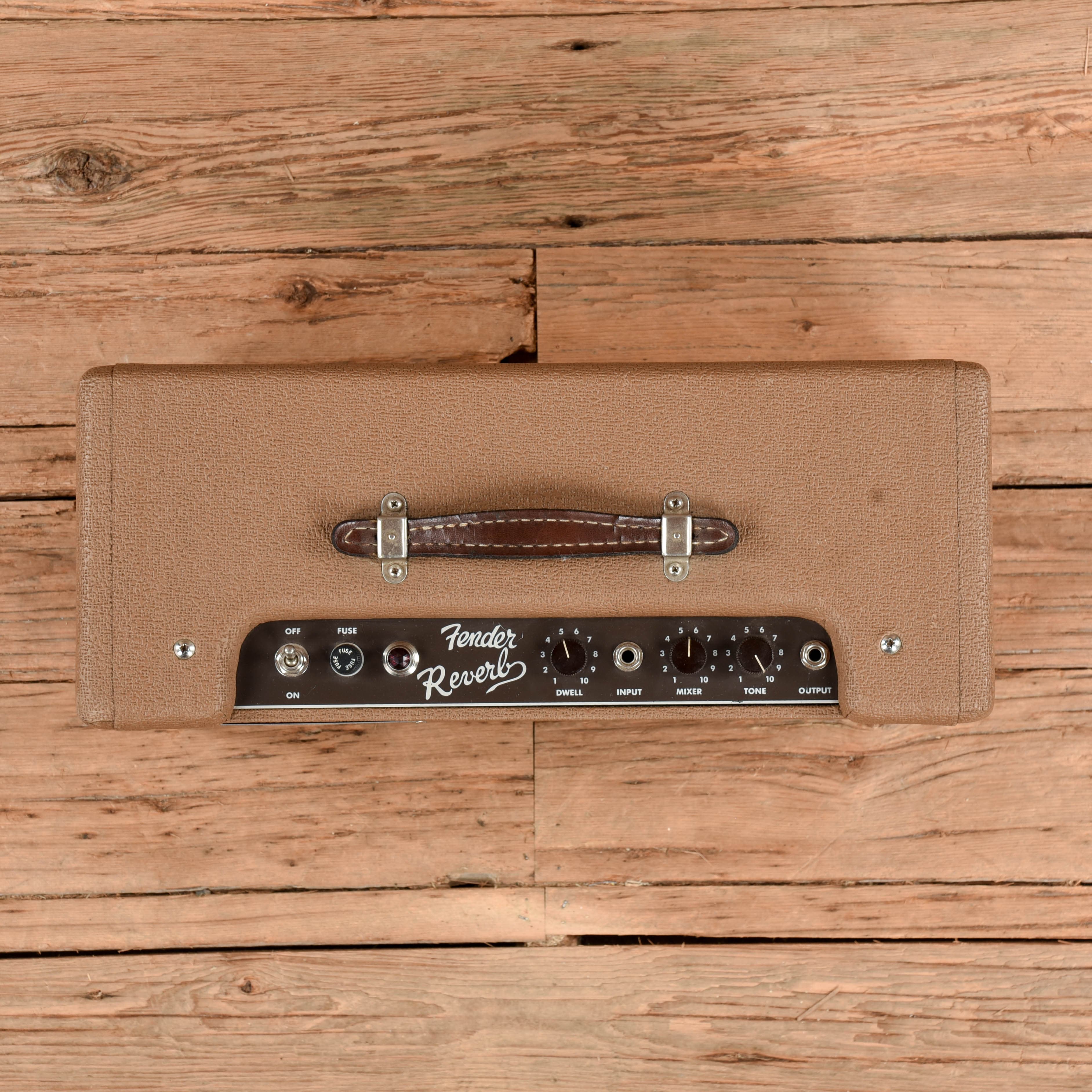 63 Spring Reverb Convolution Amp Fender 63 Reverb Unit Reissue – Chicago Music Exchange