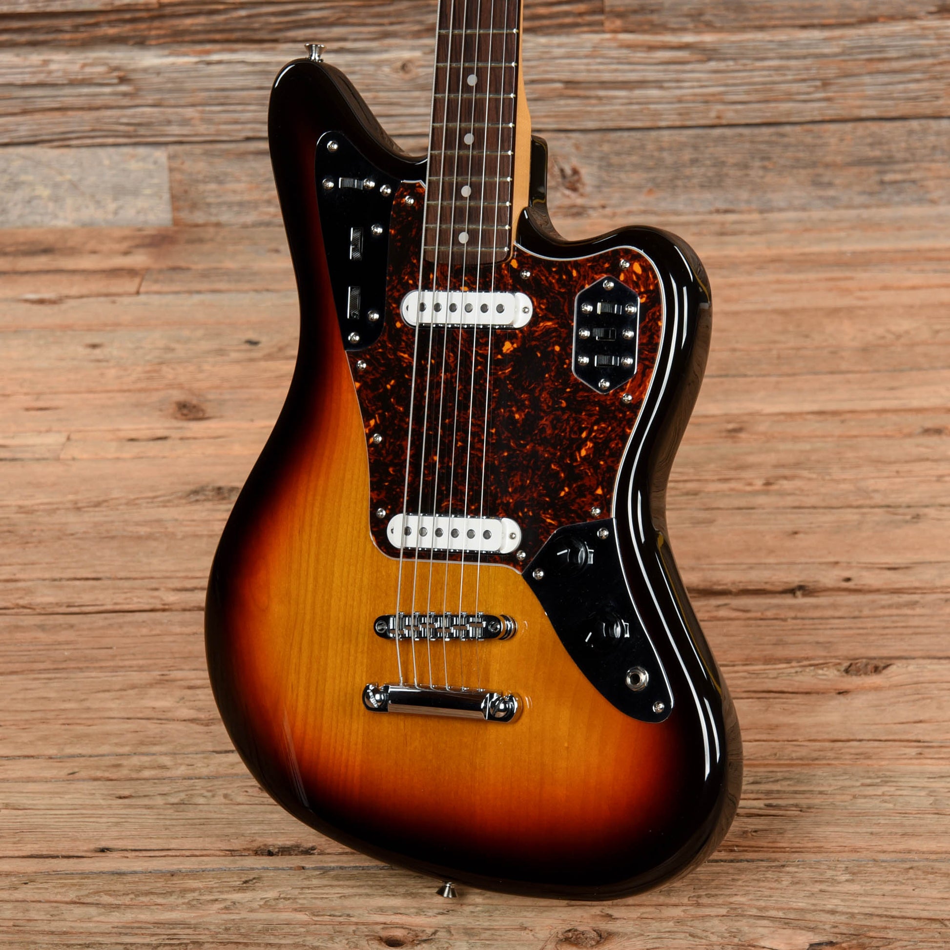 Fender JGB Jaguar Bottom Master Baritone MIJ 2004 3-Tone Sunburst - Dave Amato of REO Speedwagon Electric Guitars / Baritone
