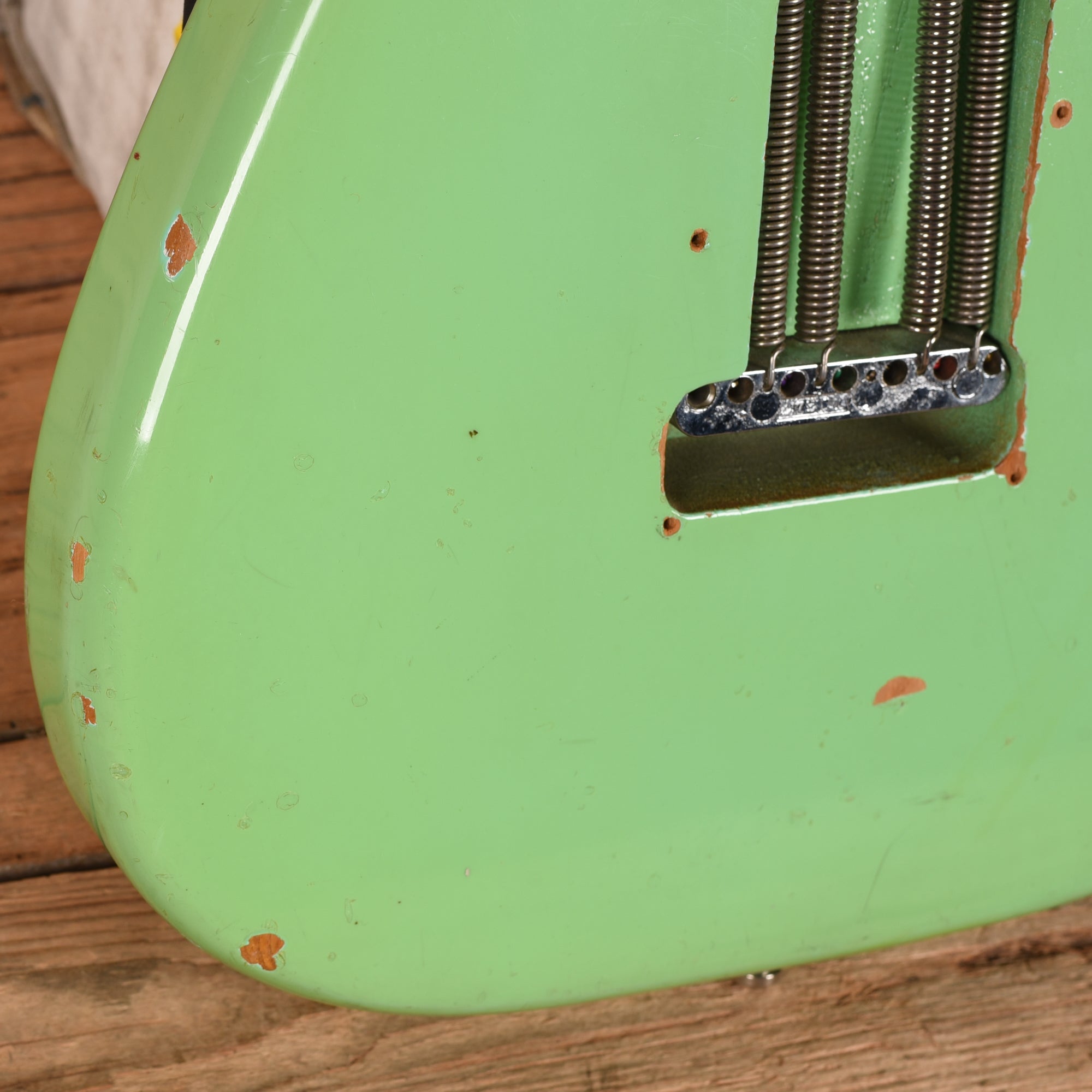 Fender 1974 Stratocaster Neck w/ Unbranded Body Seafoam Green 1974 Electric Guitars