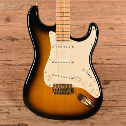 Fender 50th Anniversary American Deluxe Stratocaster Sunburst 2004 Electric Guitars