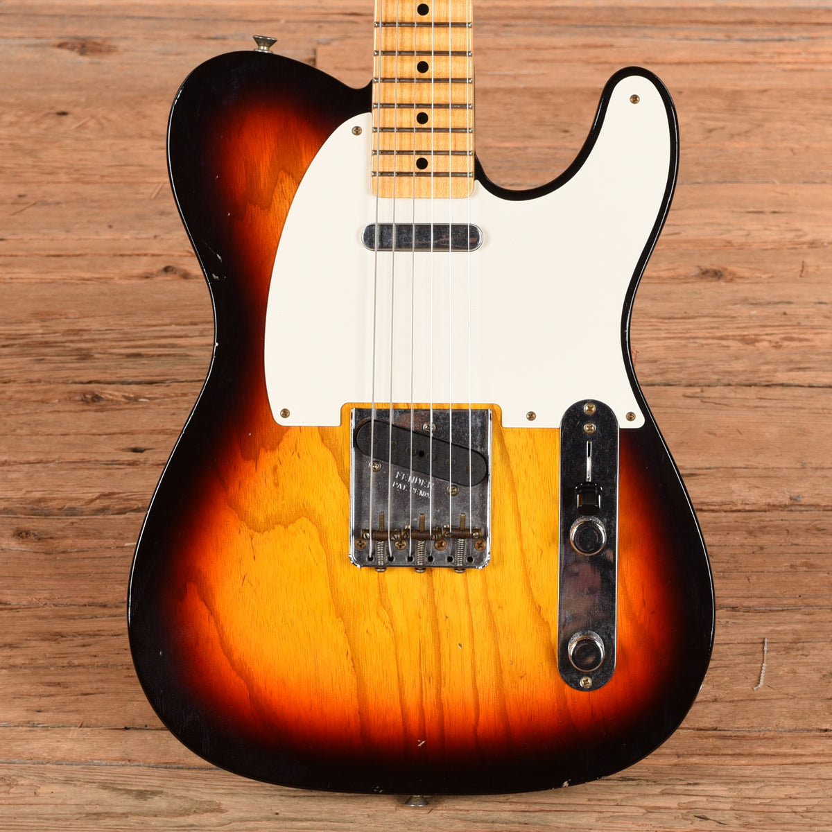 Fender '59 Telecaster Reissue Journeyman Relic Sunburst 2024 Electric Guitars