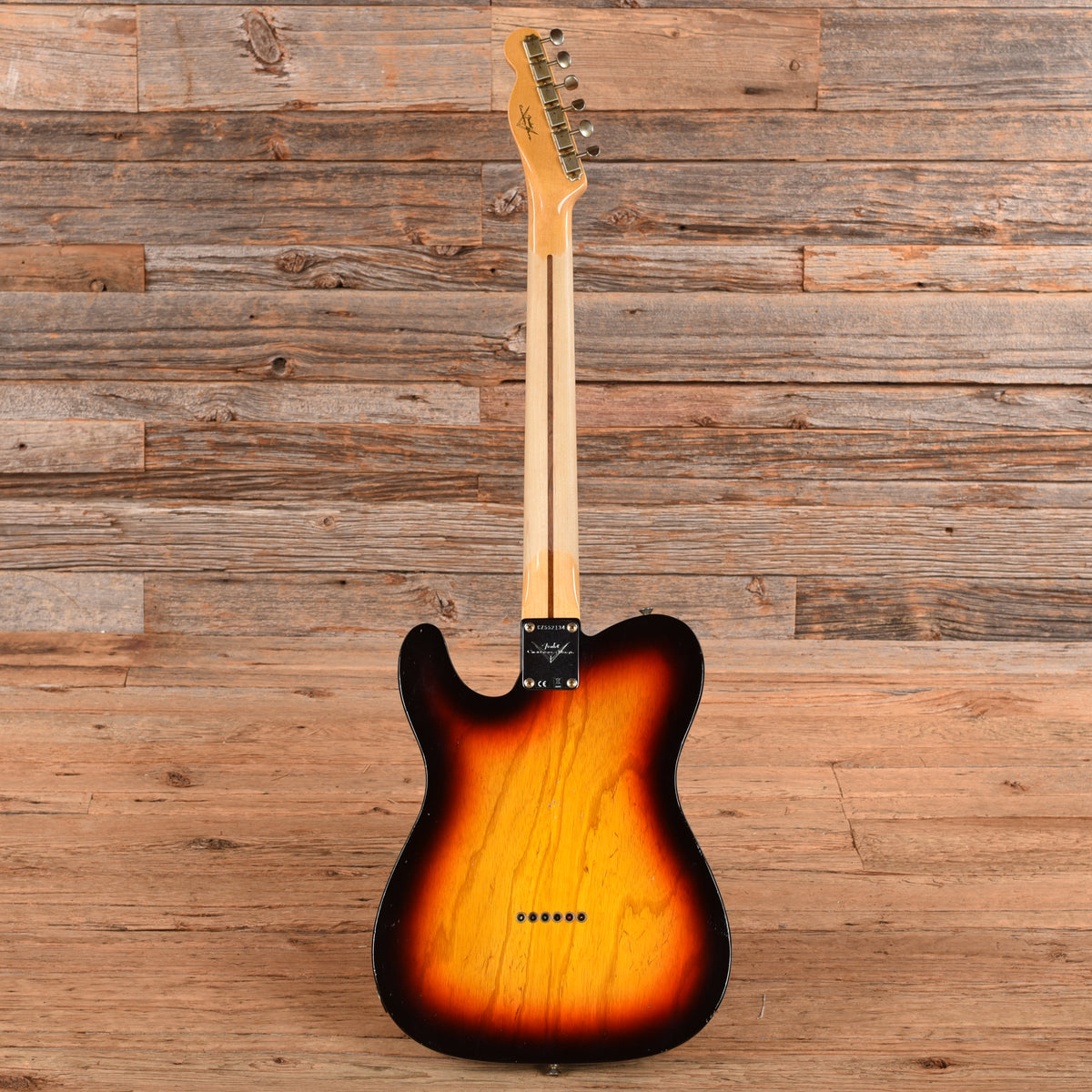 Fender '59 Telecaster Reissue Journeyman Relic Sunburst 2024 Electric Guitars