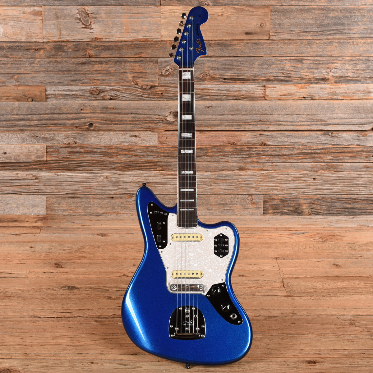 Fender 60th Anniversary Jaguar Lake Placid Blue Sparkle 2021 Electric Guitars