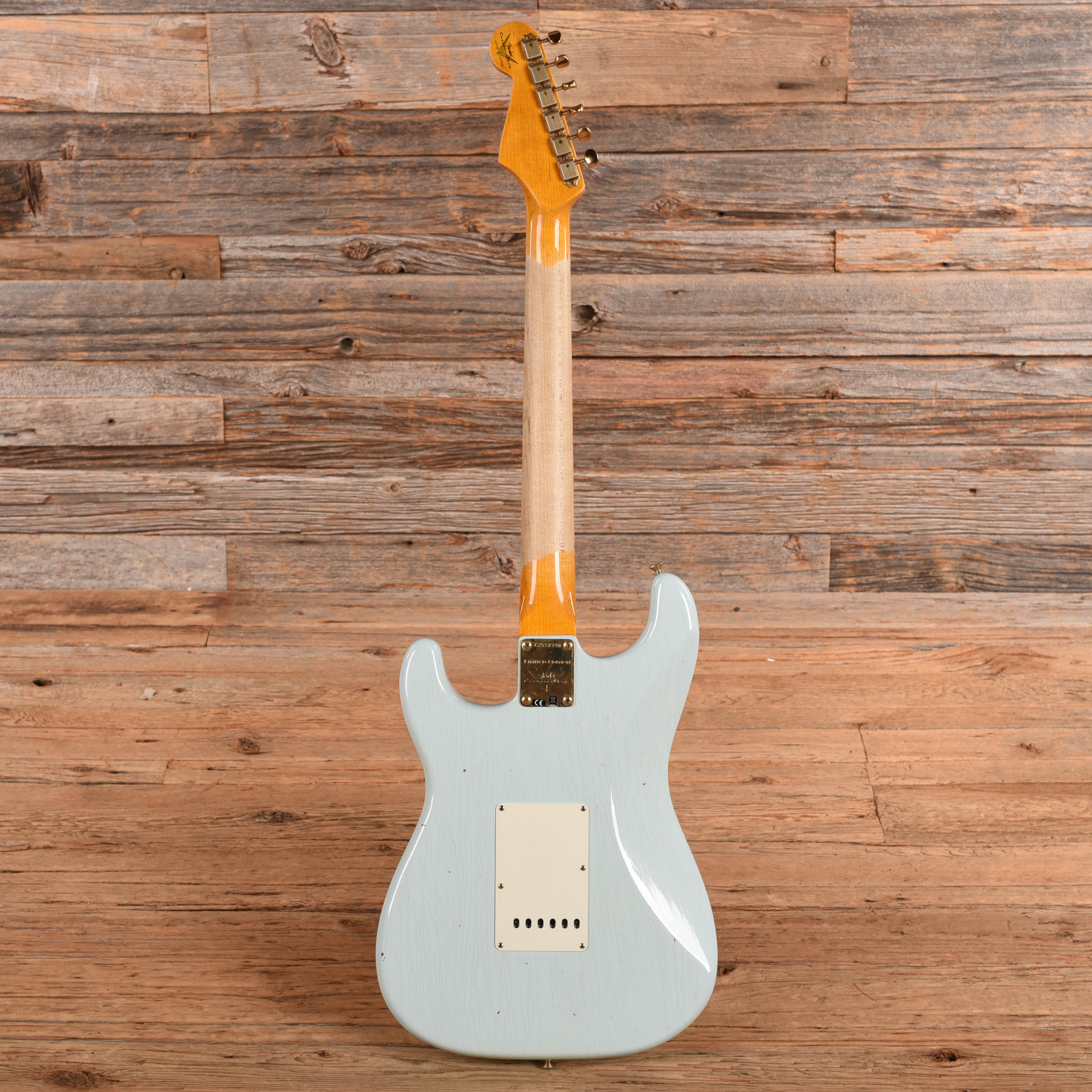 Fender `62 Strat Journeyman Relic Sonic Blue 2022 Electric Guitars