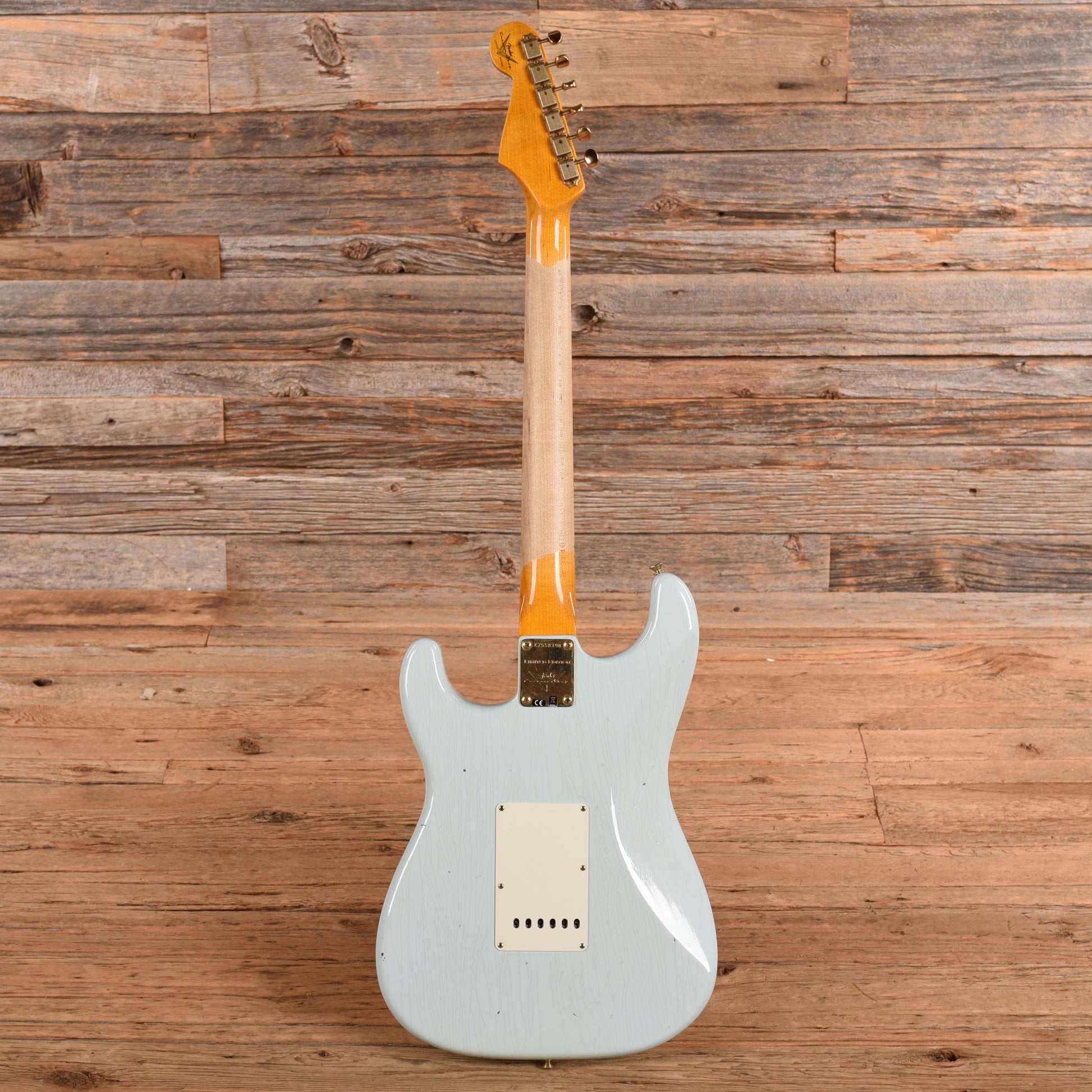 Fender `62 Strat Journeyman Relic Sonic Blue 2022 Electric Guitars