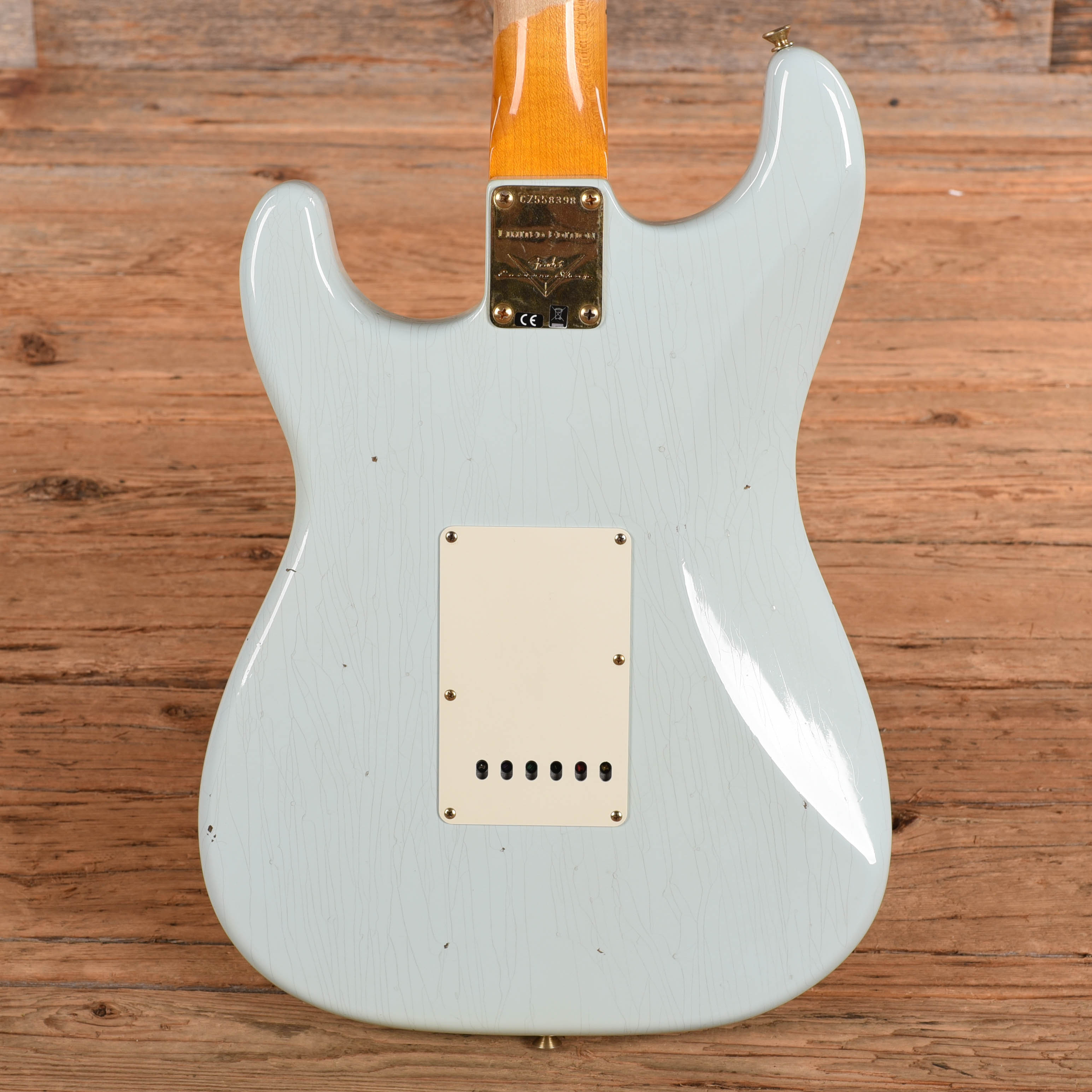 Fender `62 Strat Journeyman Relic Sonic Blue 2022 Electric Guitars