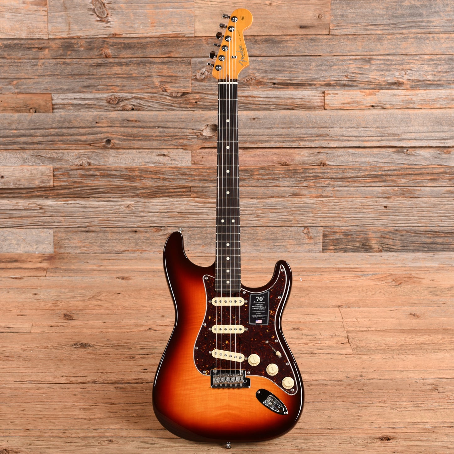 Fender 70th Anniversary American Professional II Stratocaster Sunburst 2024 Electric Guitars