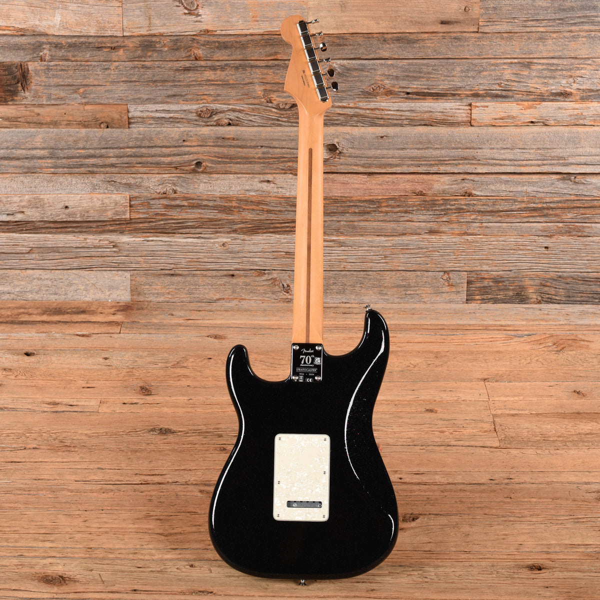 Fender 70th Anniversary Player Stratocaster Black 2024 Electric Guitars