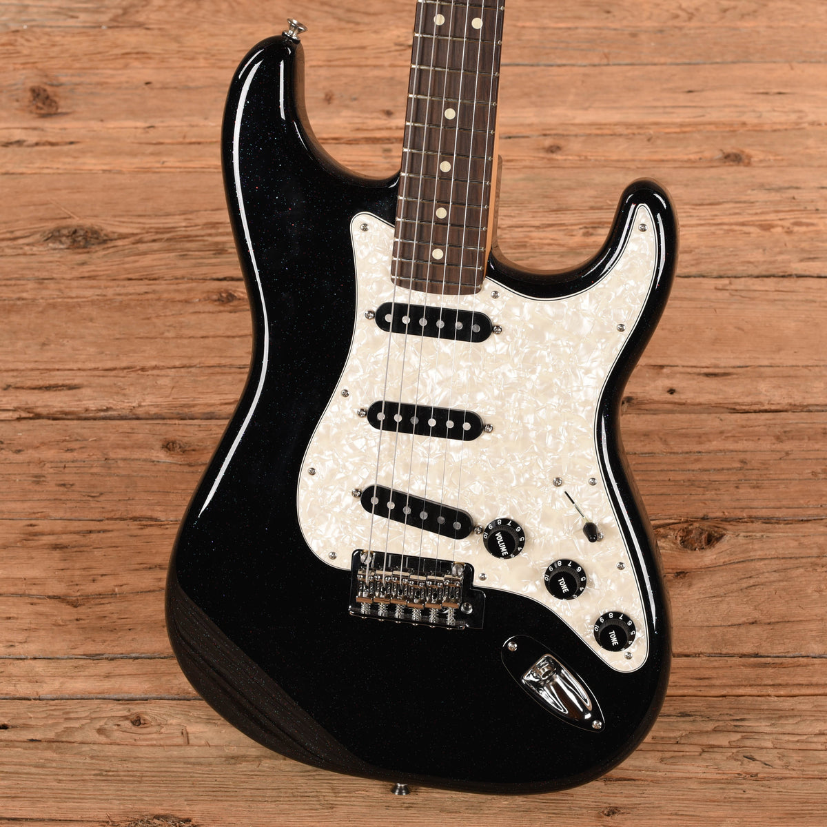 Fender 70th Anniversary Player Stratocaster Black 2024 Electric Guitars