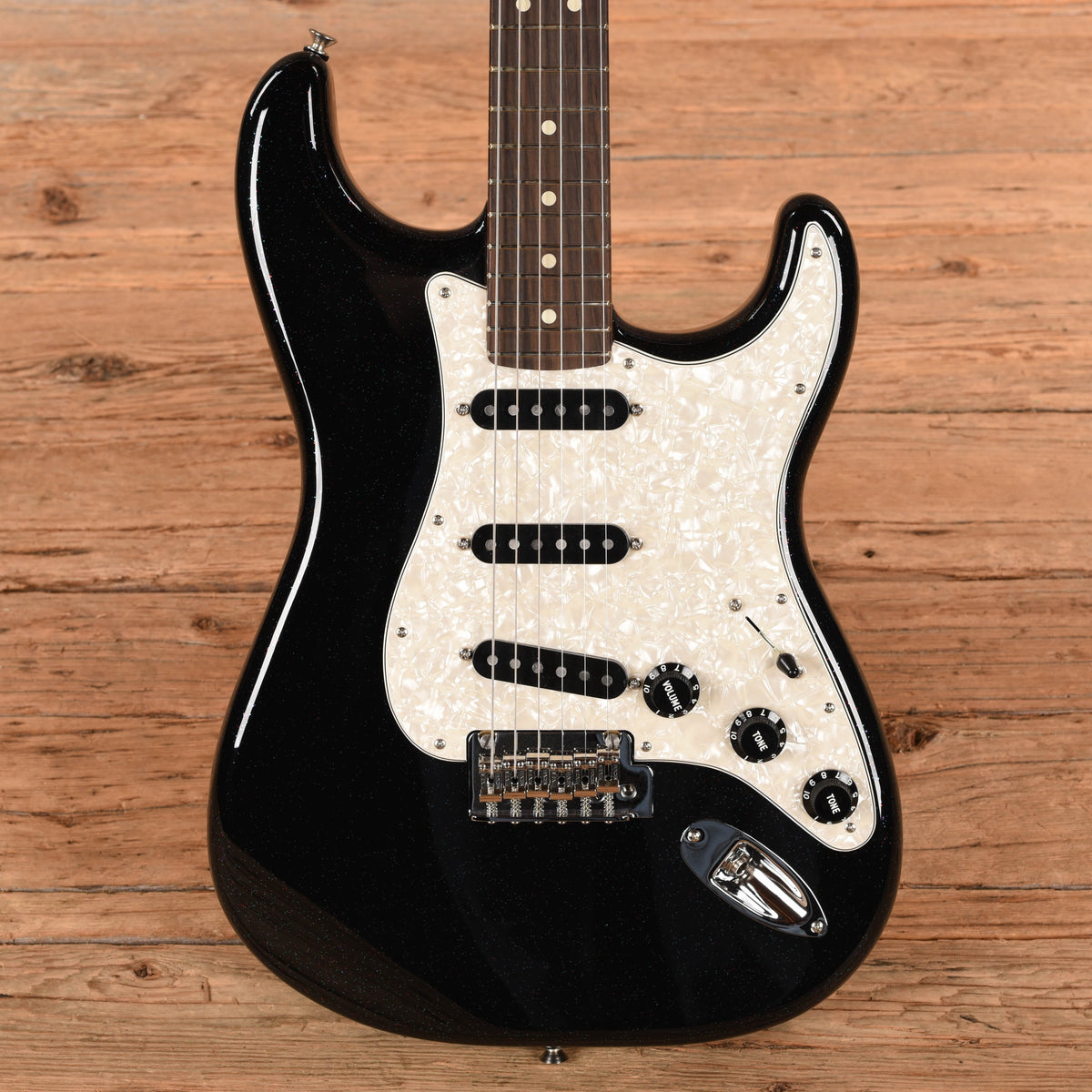 Fender 70th Anniversary Player Stratocaster Black 2024 Electric Guitars