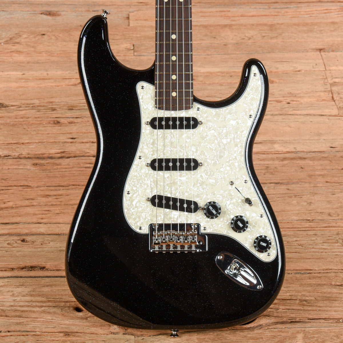 Fender 70th Anniversary Player Stratocaster Nebula Noir 2024 Electric Guitars