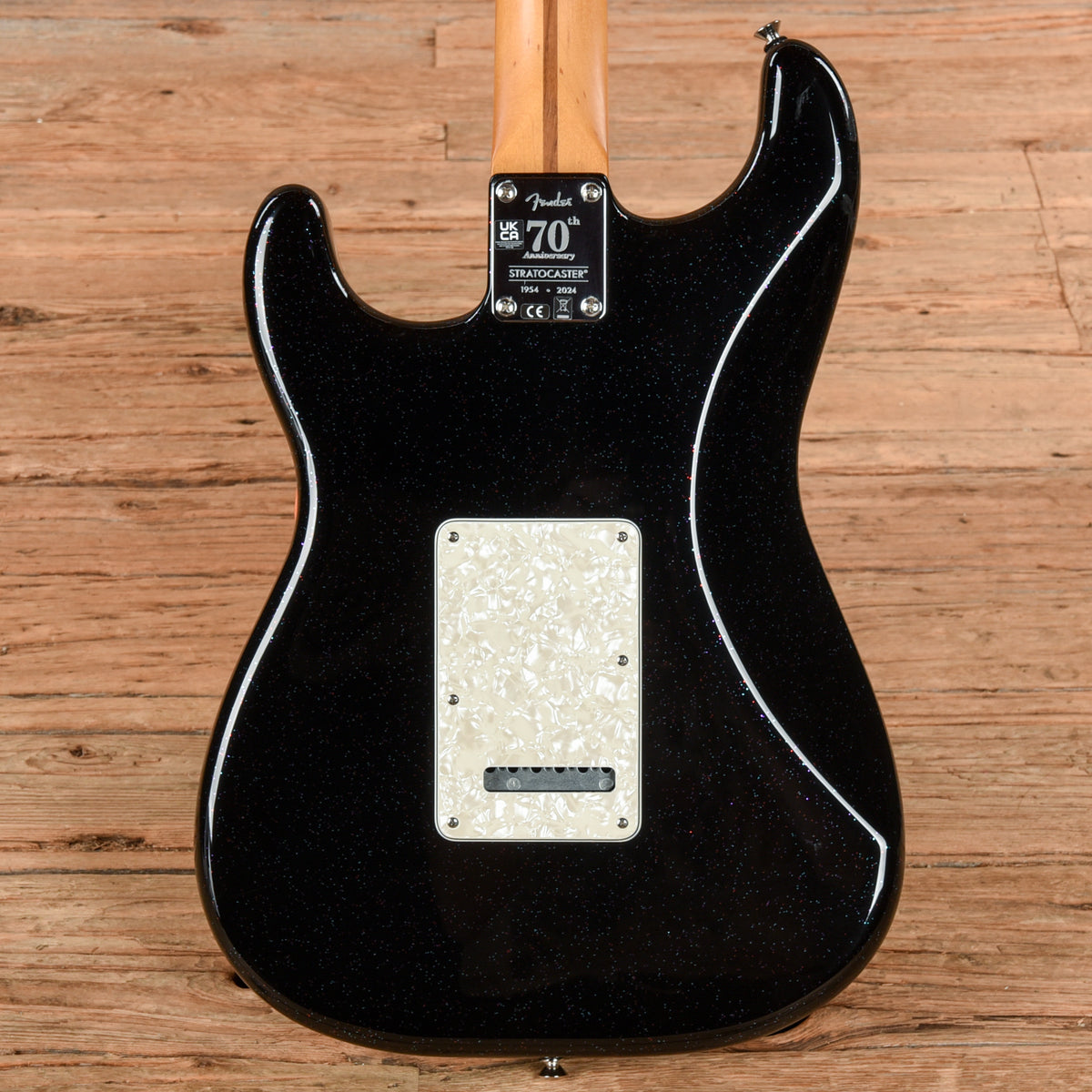 Fender 70th Anniversary Player Stratocaster Nebula Noir 2024 Electric Guitars
